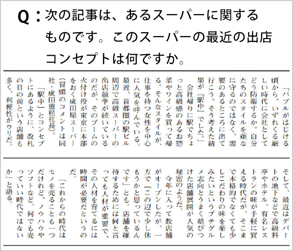 第3部 読解部門 サンプル問題 Bjtビジネス日本語能力テスト